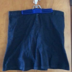 L.L. Bean jean skirt.